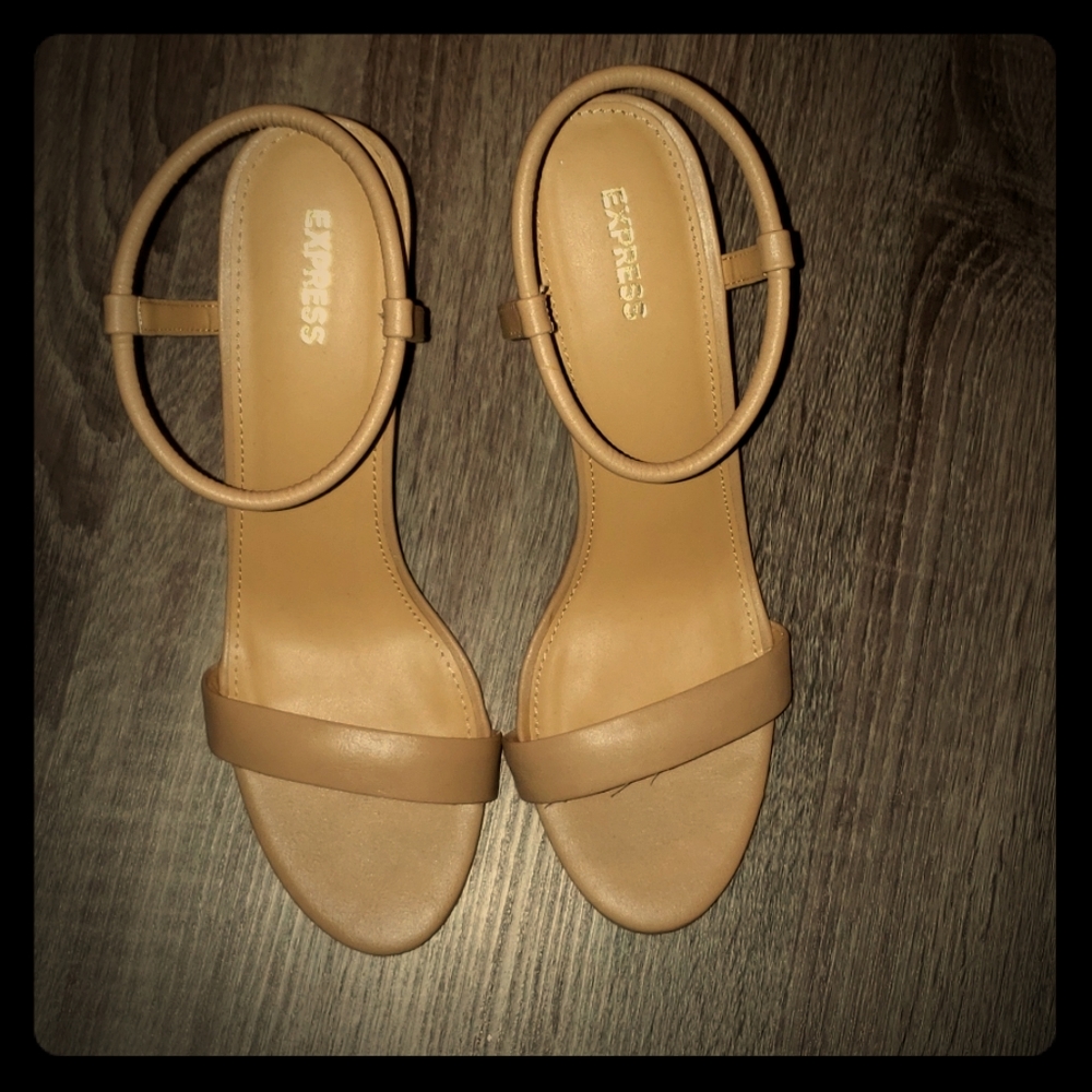 Express nude heels